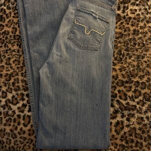 Kimes Ranch Women's High-Rise Denim Jeans in Light Blue Wash